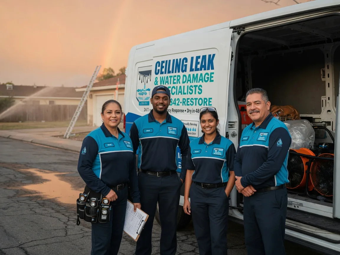Ceiling Leak Cleanup company in Topping, VA